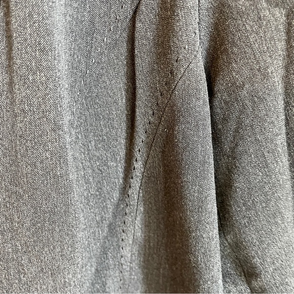 Lane Bryant gray blazer, size 20, accents of buttons and top stitching - Picture 5 of 9